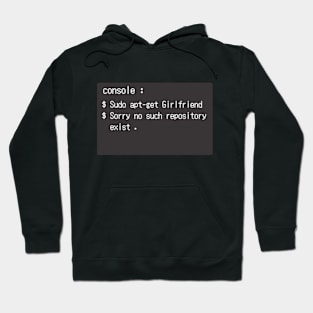 console apt-get girlfriend Hoodie